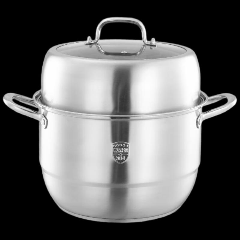 Sisigang 304 Stainless Steel Double-Layer Steamer