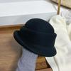 Vintage Looking British Top Hat Beret Woolen Formal Hat Woolen Rolled Edge Cap  Masquerade Party