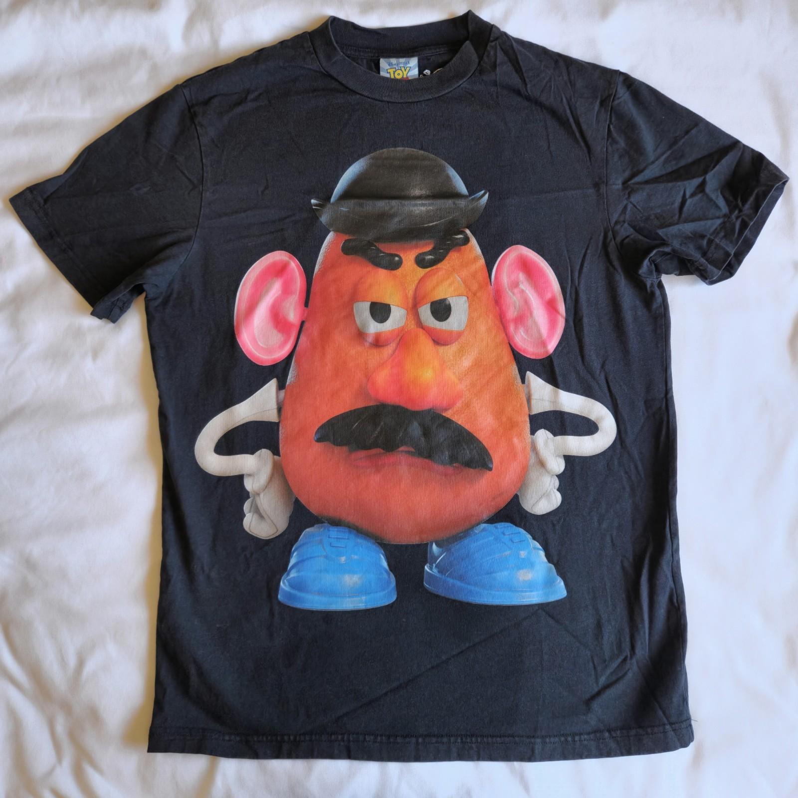 Toy Story Mr. Potato Head Disney Pixar Shoe Palace Black Sml Graphic T-Shirt Tee XXXL