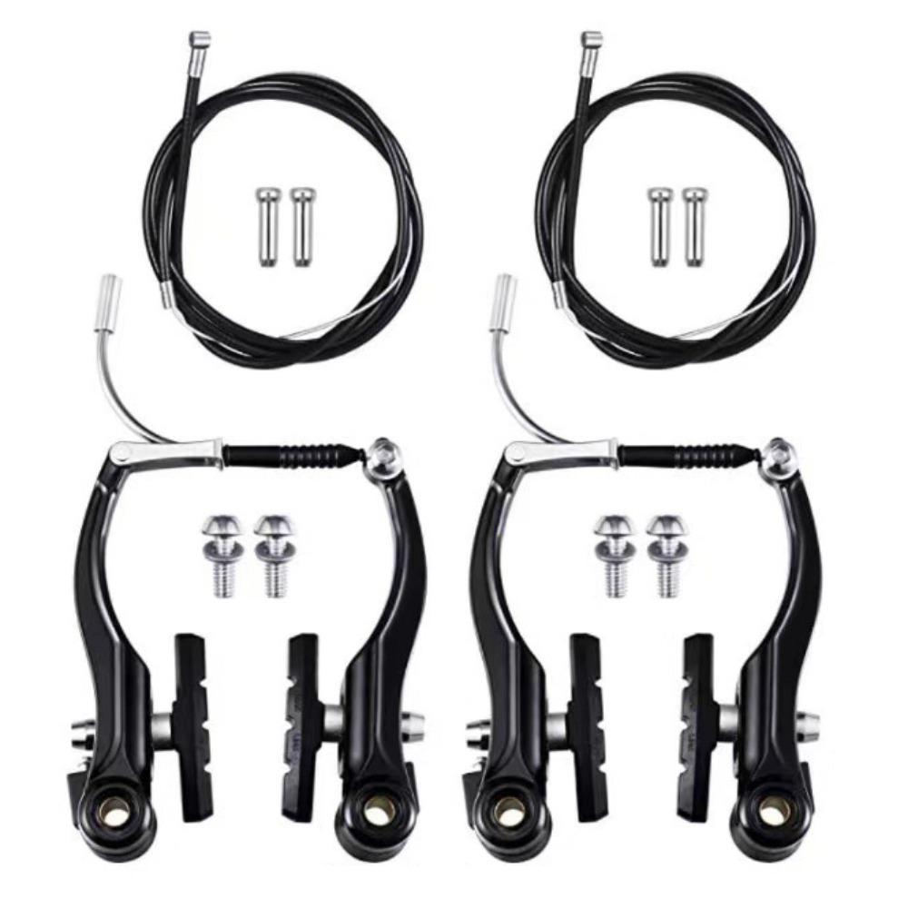 Front and Rear V Brake Set Lightweight Rim Brake Set NEW Aluminium Alloy Brake Set BMX 1