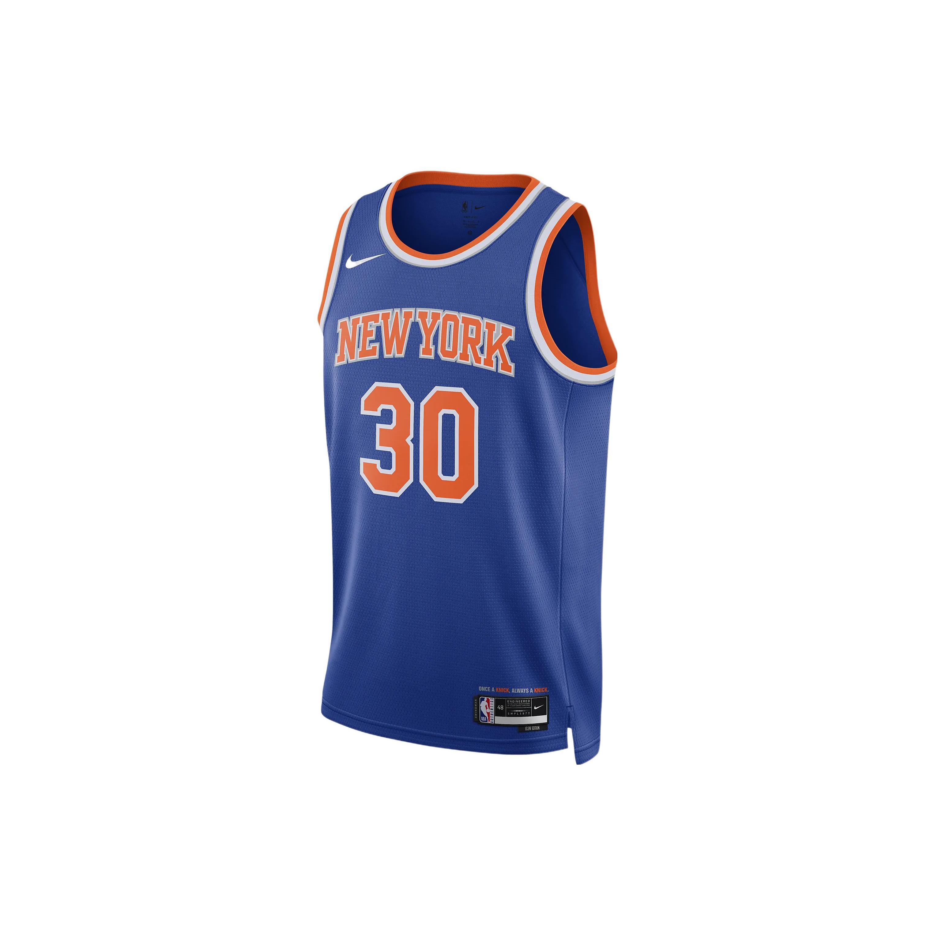 

Новая майка Nike Nba New York Knicks Icon Edition 2020 Джулиус Рэндл 30 Dri FIT Swingman DN2015-495 L