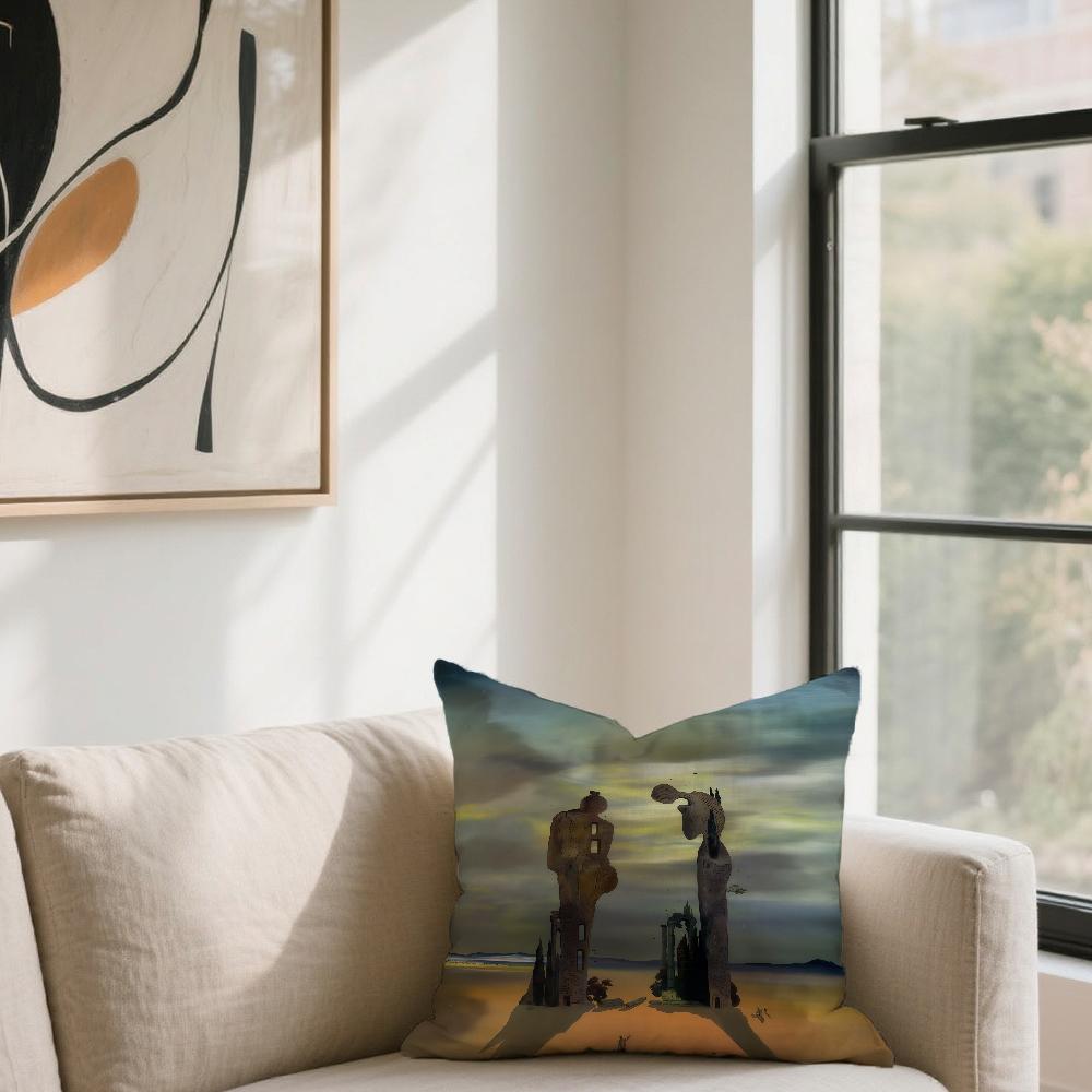 

Painting cushion cover For Art D-Dali Sofa Car S-Salvador Office Cafe Soft And Comfortable Double-Sided Printing Pillow Cover 30cmx30cm