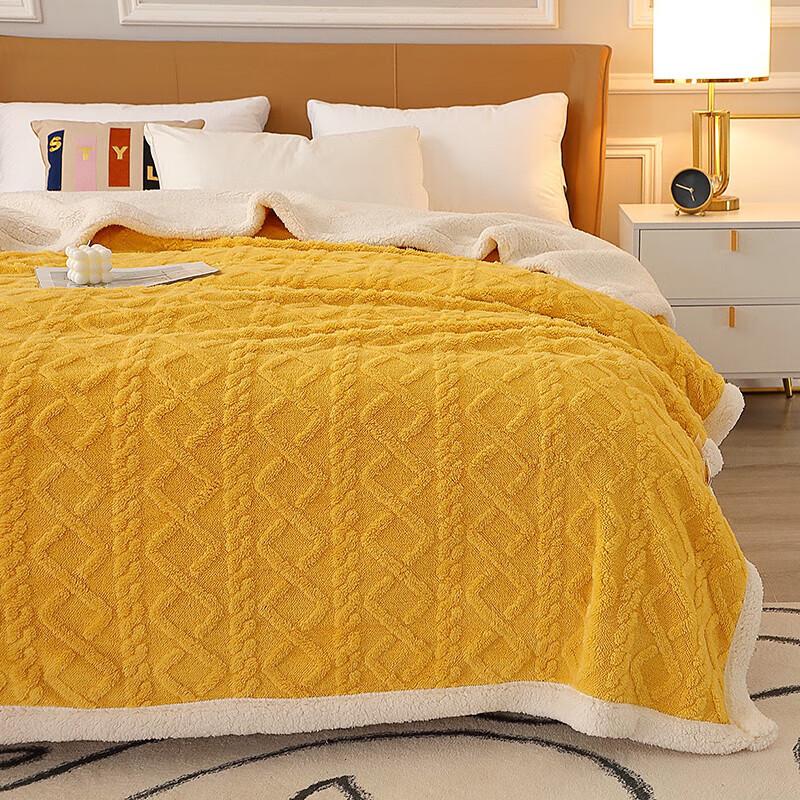 Plover Thickened Fleece Blanket