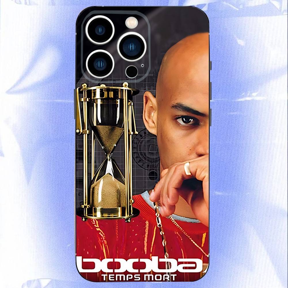 Booba Singer B2o 92i Phone Case For iPhone 17,16,15,14,13,12,11,Pro,XS,Max,XR,Plus,E,SE4,Mini Black Soft Cover