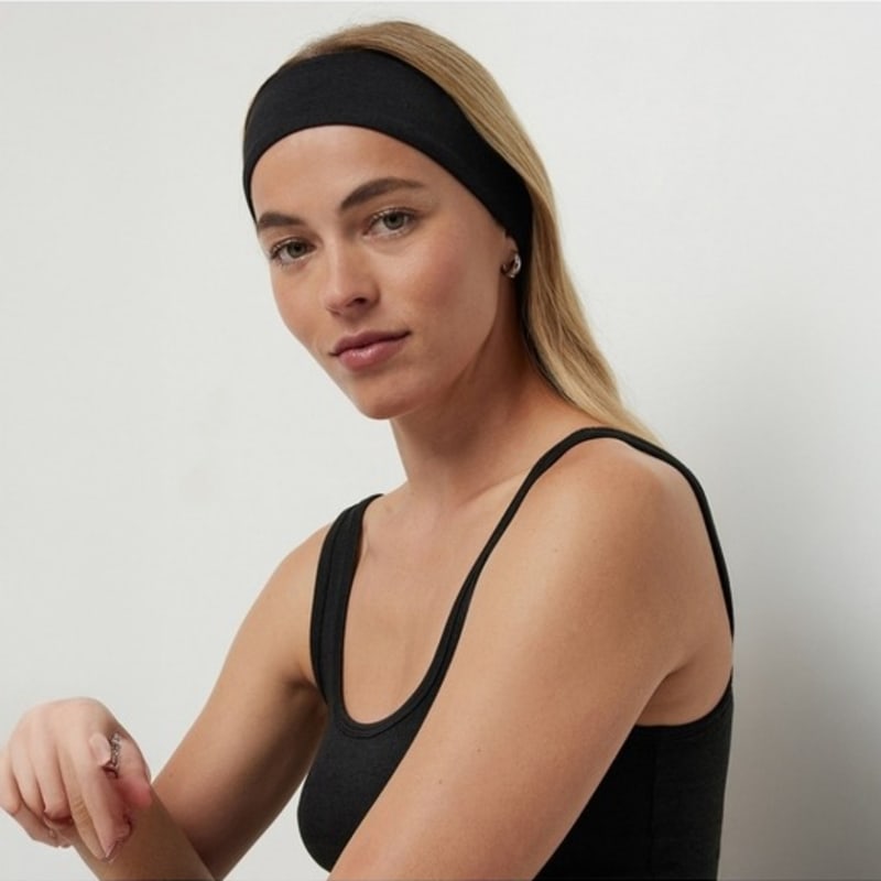 VUORI [Women's] Halo Hairband_Black VR25372002