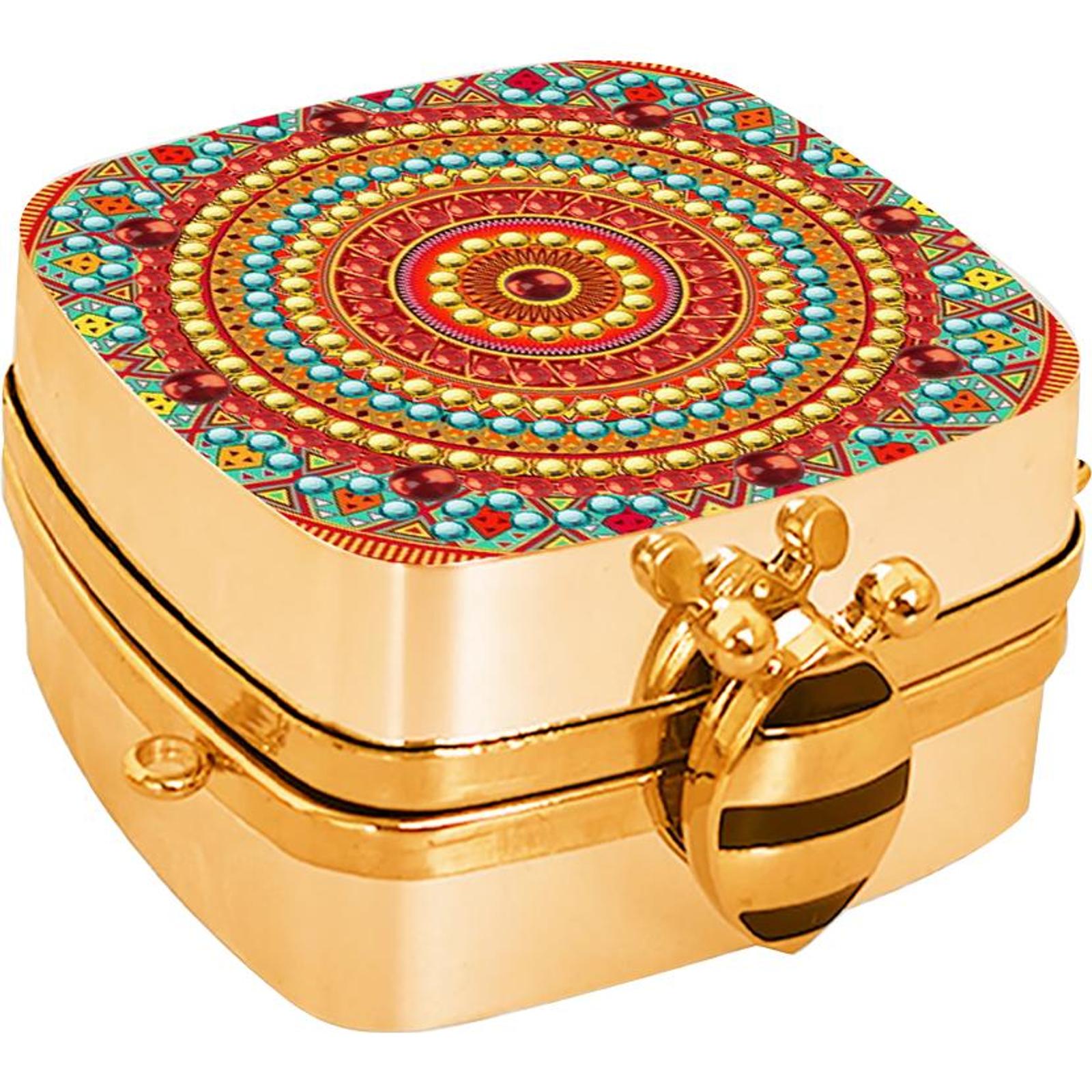 

Органайзер-шкатулка для макияжа с зеркалом, алмазная мозаика «Подсолнух», Мини-набор для творчества «Алмазная живопись», Мешочек для макияжа 5D, Кошелек для монет для сережек, ожерелий, колец