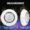 Schwimmbadleuchte LED RGB Farbwechsel DC12V IP68 Wasserdicht Teichleuchte mit Fernbedienung Unterwasserleuchte