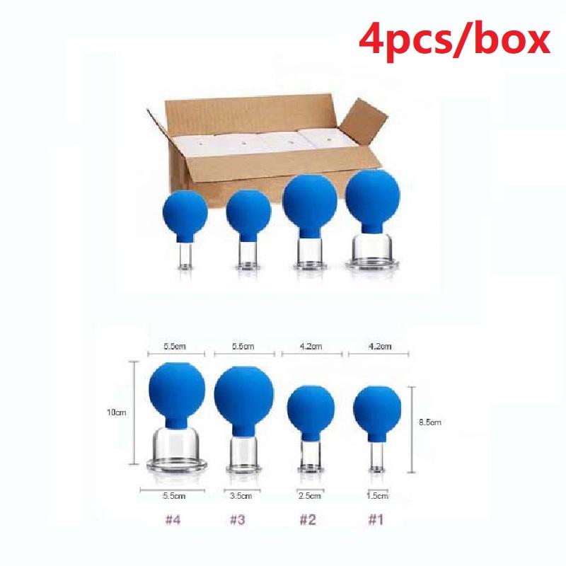 Silicone Cupping Massage Cup Body Face Neck Eye Massager Vacuum Body Facial Care Facial Steaming Pore Cleaner Tool Skin Care