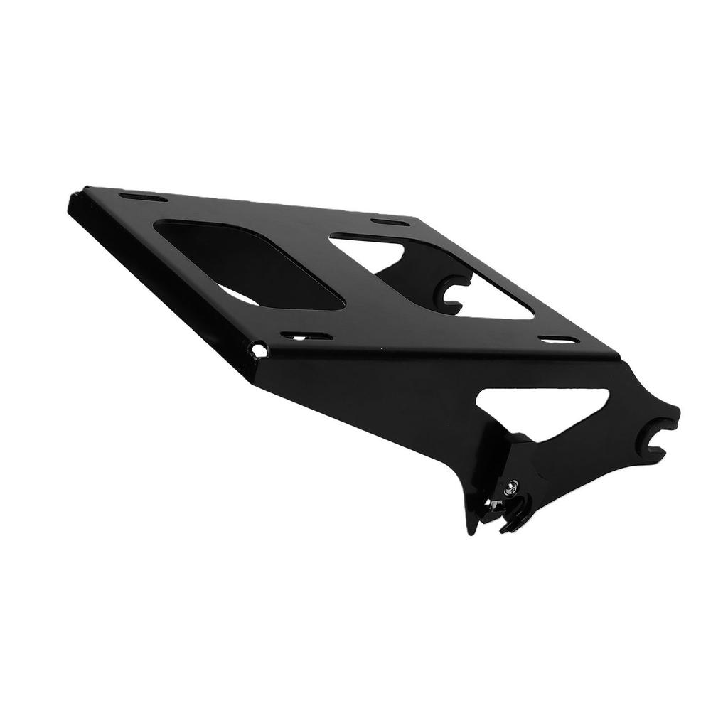 Tour Trunk Mounting Rack Heavy Duty Detachable Motorcycle Luggage Rack Mount Replacement for Electra Glide Black