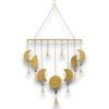 Brass Moon Phase Wind Chimes Indian Handcrafted