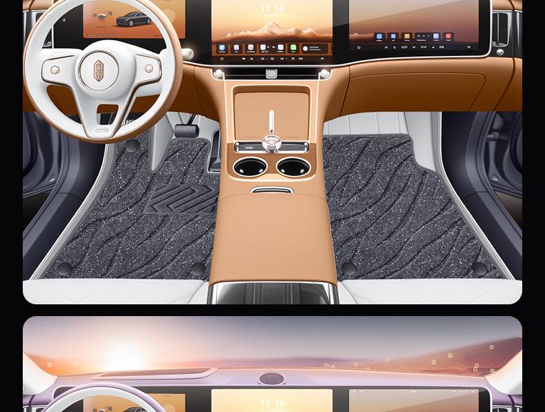 Zunjie S800 All-Inclusive Fußmatten für 2025er Modelle - 4/5-Sitzer Innenraumzubehör