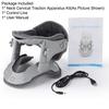 Neck Correction Repair Collar Hot Compress Cervical Traction Apparatus Kit Cervical Spine Massager Heat Personal Treatment Tool