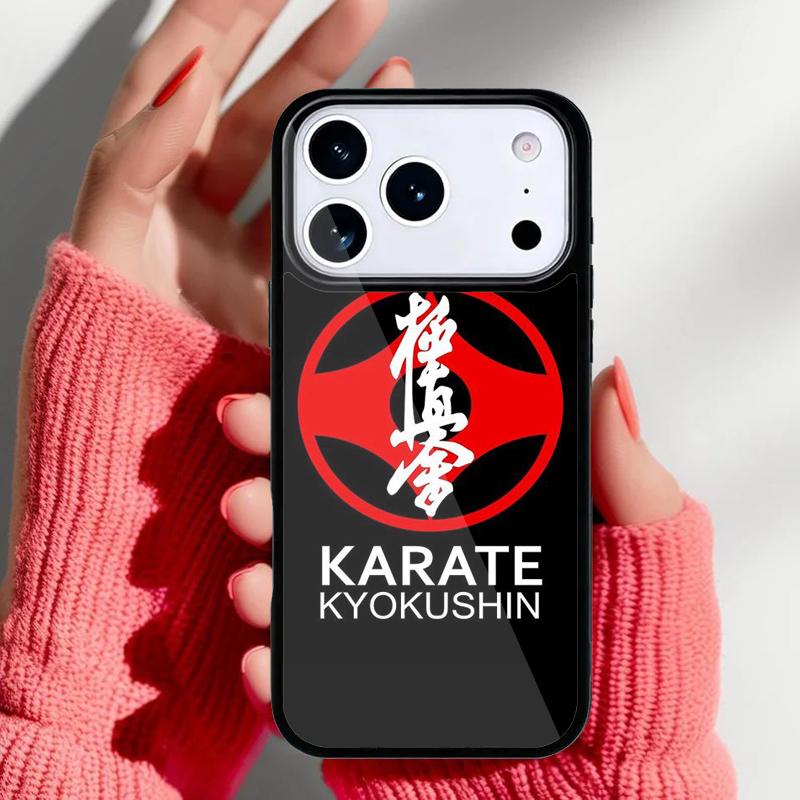 Cool Oyama Kyokushin Karate Phone Case for iPhone 17 16 15 14 13 Pro Max Back Cover for 12 11 Pro Coque