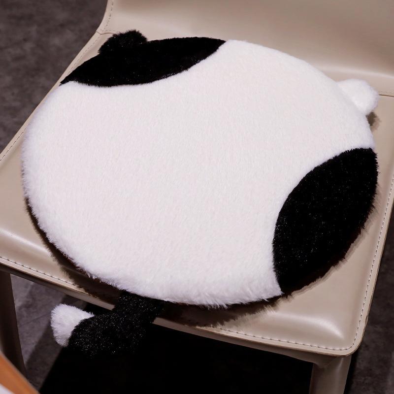 Cartoon Cat Memory Foam Office Chair Cushion Washable Multi-Use Floor Tatami Sofa Decor Seat Cushion Cute Student Chair Pad