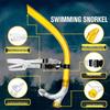 KND Professional Full-Wet Silicone Front Swim Snorkel