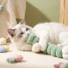 Cat Plush Toy - Soft Chew-Proof Stuffed Animal With Natural Care For Teeth, Bite Stick For Indoor Cats, Self-Pleasure Tease Toy For All Breeds