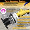 Corrosion Resistant Stock Tank Drain Plug Kit Outdoor Garden Faucet Valves Stock Tank Drain Plug Easy To Install