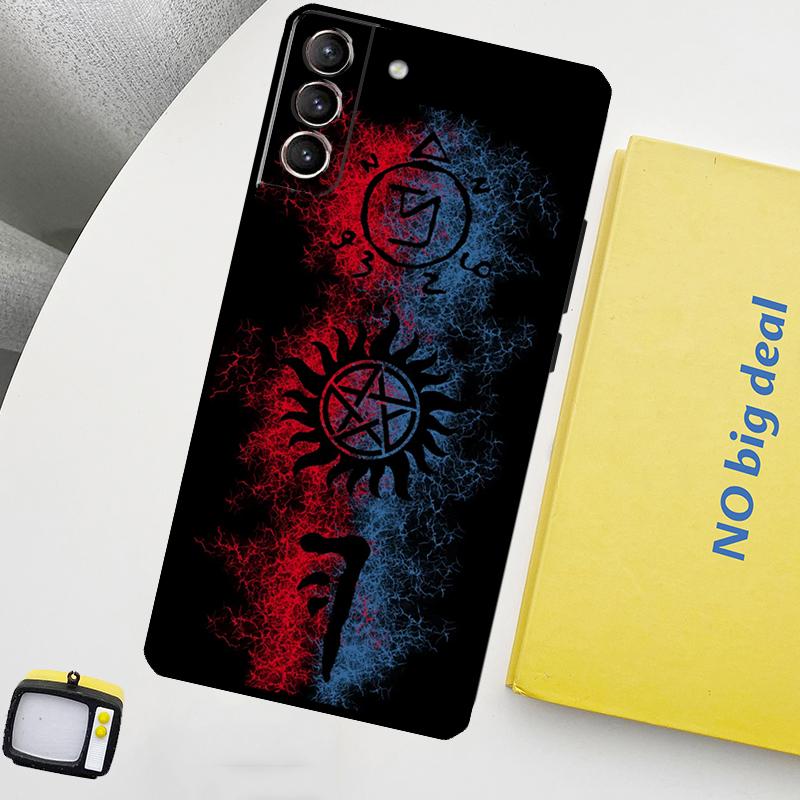 

Supernatural Phone Case For Samsung Galaxy S25 S26 Ultra S20 S21 S22 S23 Plus S10 S25 FE S24 Ultra Cover Galaxy S23 Plus