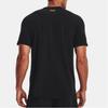 Under Armour Black Adam Graphic 2 American Vintage Letter Print Crew Neck Short Sleeve T-Shirt Men Tops 1377758-001
