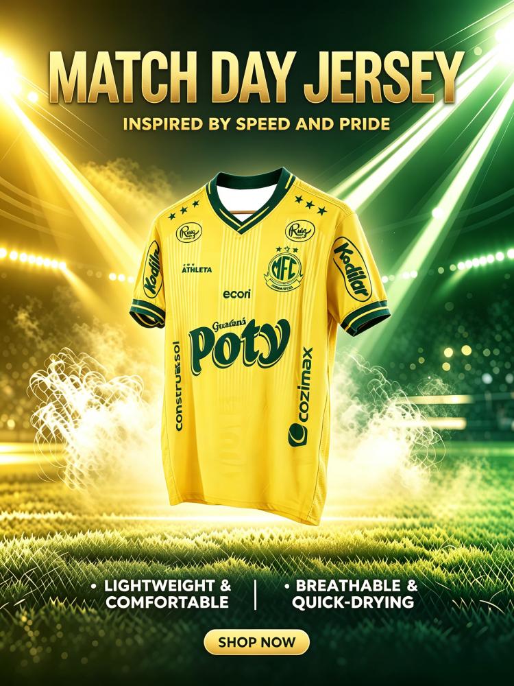 2026 Sommer Neues Mirassol-Stil Fußballtrikot Herren Damen Kurzarm Schnelltrocknendes T-Shirt Brasilien Fußballfan Sport Familienkleidung