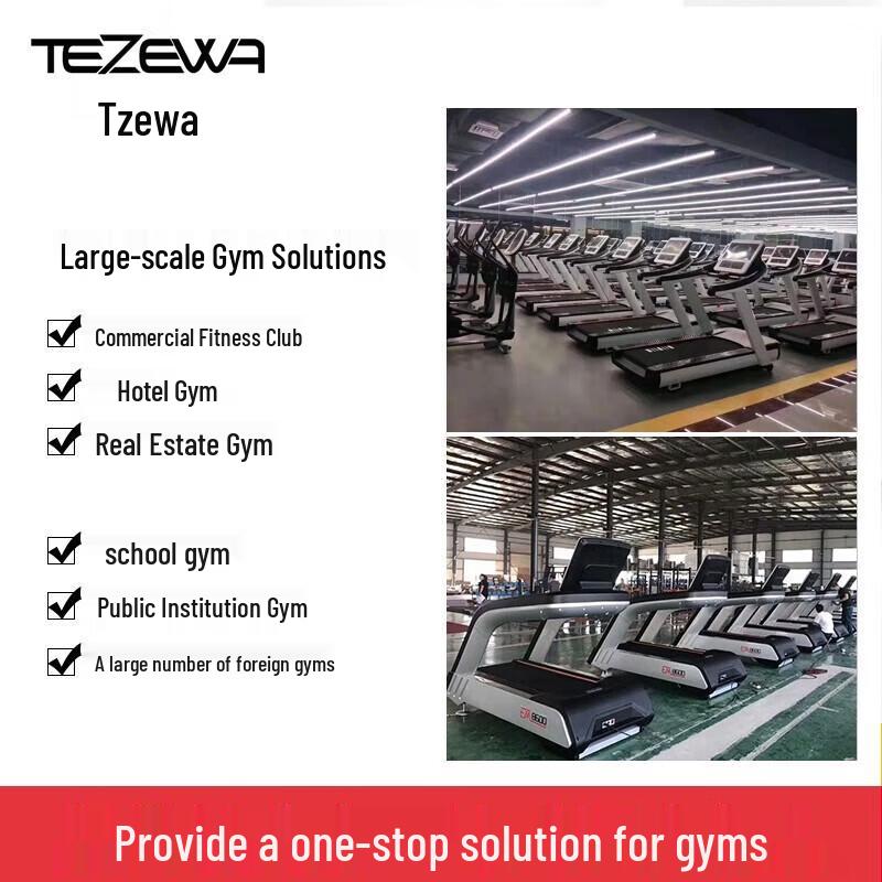 TEZEWA EM1086A Leg Press & Squat Machine with 155kg Plates