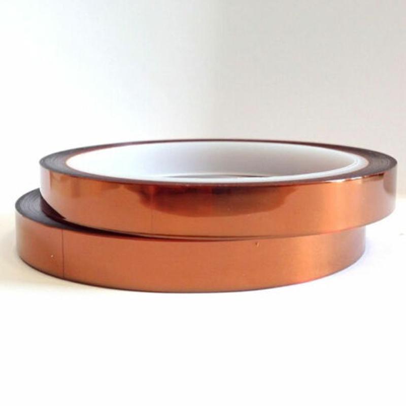 High Temperature Heat BGA Tape Thermal Insulation Antistatic Polyimide Adhesive Tape 33M(Brown)