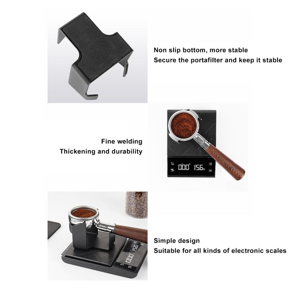 Universal Fit Portafilter Tamping Station Coffee Portafilter Stand Apartment Kitchen