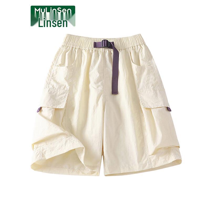 

MULINSEN Women s Summer Ice Silk Cargo Shorts M