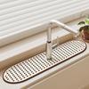 Super Absorbent Kitchen Sink Faucet Mat Drain Pad Table Mats Non-slip Sink Splash Mat Countertop Dining Washable