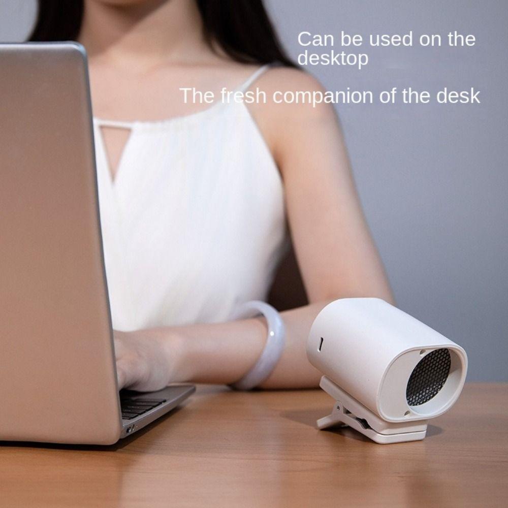 LED Lighting Waist Fan Portable Desk Fan High Quality Hanging Neck Fan  Outdoor