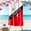 F c utrecht Telo da Spiaggia Stampato, Asciugamano Grande Morbido ad Asciugatura Rapida per Spiaggia Campeggio Nuoto