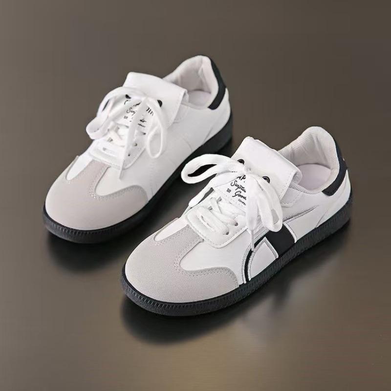 

Осень новые легкие спортивные туфли на плоской подошве универсальные повседневные ретро женские 40 чёрный