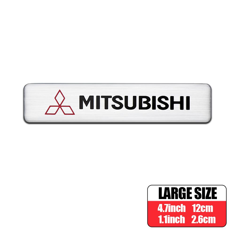 

Car Styling Metal Aluminum Logo Car Body Fender Stickers Decoration For Mitsubishi Asx Lancer Outlander Pajero Ralliart L200 EVO