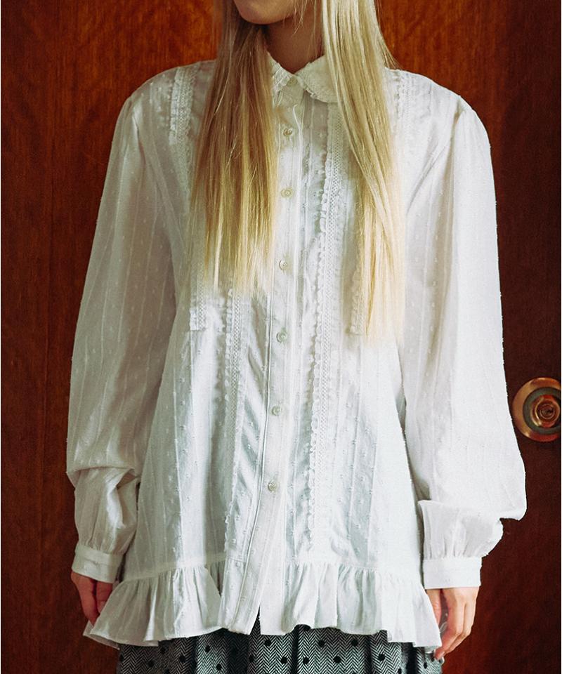 KOOKEESEE Bella Lace Blouse (White)