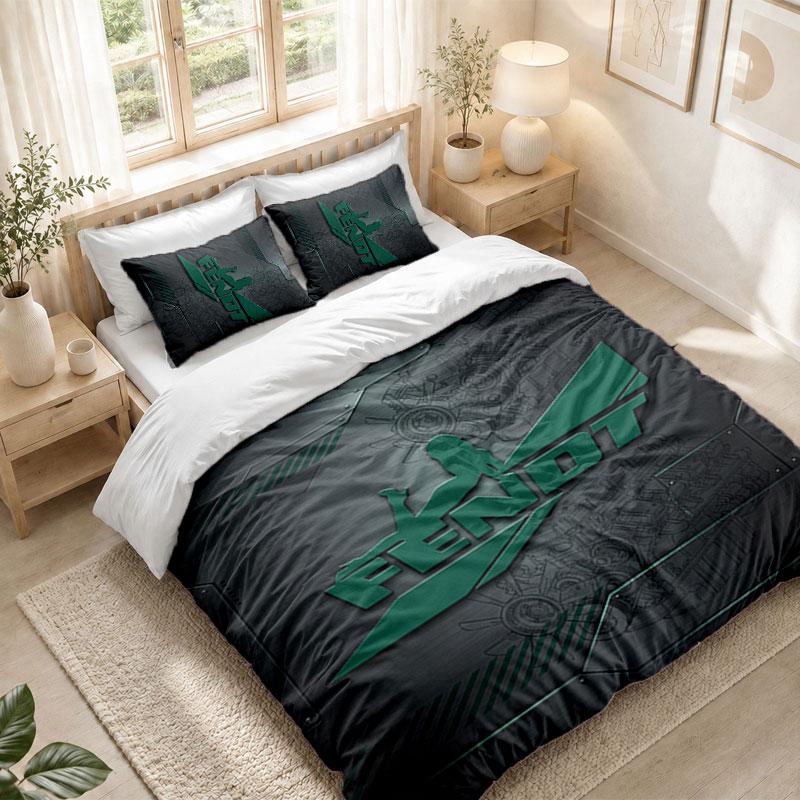 Set Biancheria da Letto 1 Copripiumino 2 Federe Stampa Fendt Camera da Letto Decorazione Casa