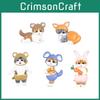 Mofusand Cute Cat Animal Costume Model Ornament Set For Kids And Animal Enthusiasts