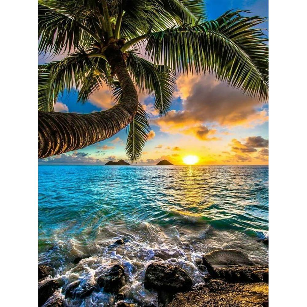 Parrot DIY 5D Diamond Painting Kit Landscape Diamond Mosaic Bird Cross Stitch Handmade Inlaid Rhinestone Embroidery Home Decor