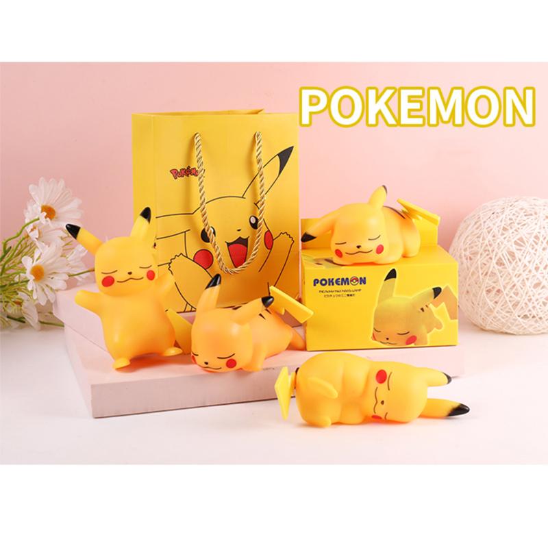 Pokemon Pikachu Nachtlicht, Elfe, niedliche Nachttischlampe, Schlafzimmer, Wohnzimmer, Dekoration, Geschenk