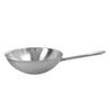 Wok - Demeyere - 52926 - 26 Cm - Stainless Steel - Compatible with All Heat Sources and Dishwasher