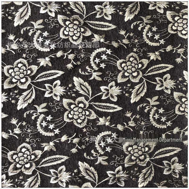 Плотный жаккардовый шенилл Ткань для дивана и кресла Чехол для подушки