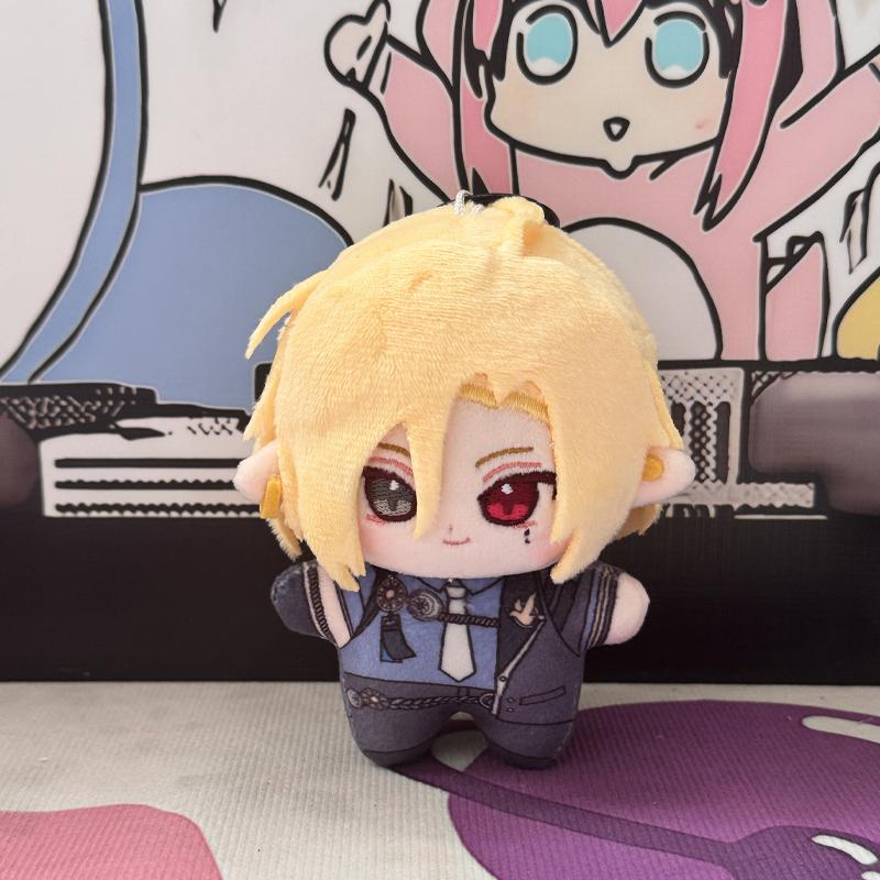 Anime Zenless Zone Zero Hugo Plush Dolls Pendants Mini Soft Keychain Asaba Haruma Stuffed Doll Toys Cute Holiday Surprise Gifts