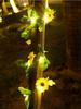 Waterproof 2m 20LED Sunflower Roses String Lights Outdoor Artificial Flower Fairy String Lights Sunflower Roses Garland with Lights for Garden
