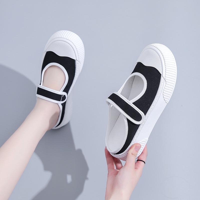 Nová Móda Letní Poloviční Péče Bílé Boty Prodyšné Ležérní Dámské Boty Pohodlné Prodyšné Přenosné Dámské Pantofle