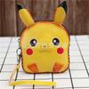 First Layer Cowhide Handmade Creative Pikachu Change Bag Cowhide Card Bag Key Bag Clutch Bag Children'S Handbag