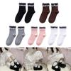 Stylish Lace Ruffle Socks Korean Fashion Comfortable Cotton Material Perfect for Everyday Wear