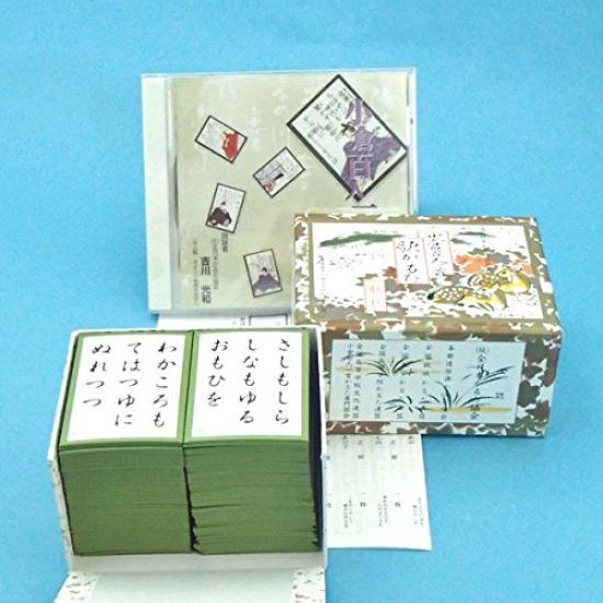 

Ogura Hyakunin Isshu Singing Karuta Standard Cards and Recitation CD Yoshikawa Oishi a karuta store founded in 1799 Tengudo, long-established