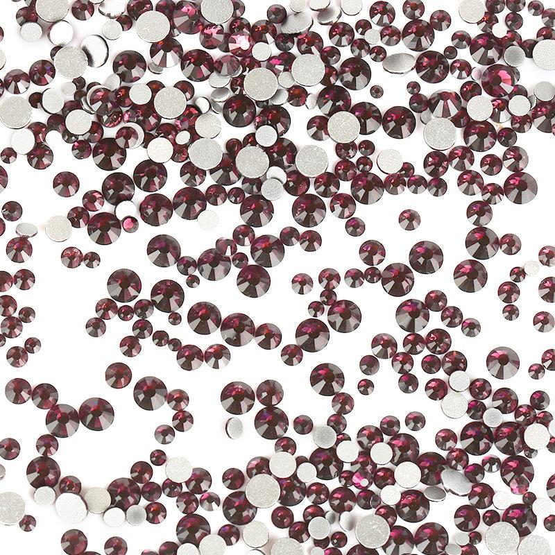 

Нейл-арт остроконечное дно сломанный алмаз Xiaohongshu теплый эльф стек сверло плоское дно сломанный алмаз стеклянный стразы наклейки для ногтей сверло