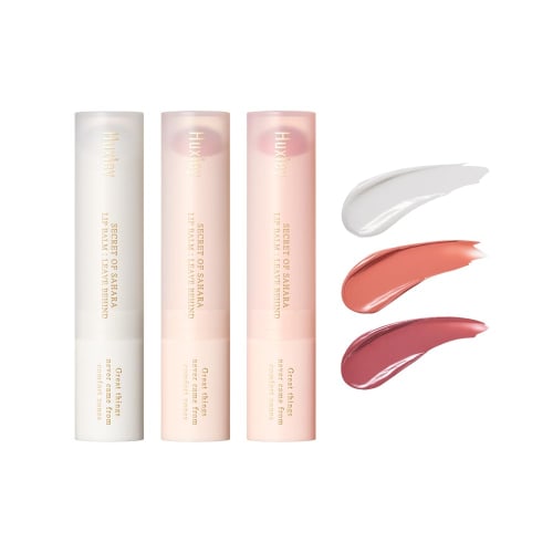 [Huxley Japan Official] Lip Balm; Leave Behind 3g 6 Colors Cactus Oil Moisturizing Color Lip Cream (2. Tangerine Peel)