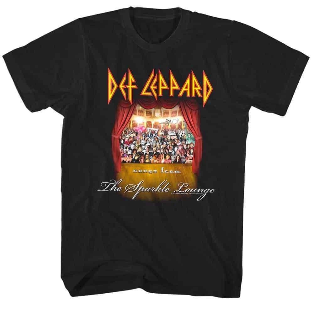 

Def Leppard Sparkle Lounge Men s T Shirt 3XL
