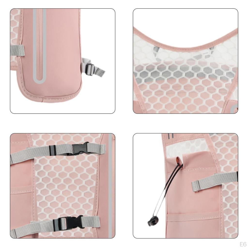 Weste für Läufer, Leichter Rucksack für Radfahren und Wandern